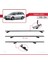 Subaru Legacy 2000-2004 Arası ile Uyumlu Basıc Model Ara Atkı Tavan Barı Gri 3 Adet 5
