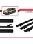 Renault Grand Scenic (Mk3) 2009-2016 Arası ile Uyumlu Basıc Model Ara Atkı Tavan Barı Siyah 3 Adet 3