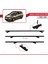 Renault Grand Scenic (Mk3) 2009-2016 Arası ile Uyumlu Basıc Model Ara Atkı Tavan Barı Siyah 3 Adet 5