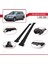 Mitsubishi Airtrek 2001-2008 Arası ile Uyumlu Fly Model Ara Atkı Tavan Barı Siyah 4