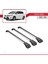 Toyota Verso 2009-2018 Arası ile Uyumlu Ace-1 Ara Atkı Tavan Barı Gri 3 Adet Bar 3