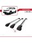 Nissan Qashqai 2014-2017 Arası ile Uyumlu Ace-1 Ara Atkı Tavan Barı Gri 3 Adet Bar 4