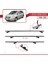 Toyota Sienna (XL20) 2004-2010 Arası ile Uyumlu Basıc Model Ara Atkı Tavan Barı Gri 3 Adet 5