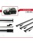 Nissan Qashqai 2007-2010 Arası ile Uyumlu Basıc Model Ara Atkı Tavan Barı Gri 3 Adet 3