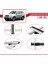Ssangyong Rexton Y250 2006-2012 Arası ile Uyumlu Basıc Model Ara Atkı Tavan Barı Gri 3 Adet 4