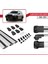 Land Rover Freelander 1998-2007 Arası ile Uyumlu Ace-1 Ara Atkı Tavan Barı Gri 3 Adet Bar 5