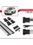 Toyota Land Cruiser (J200) 2008-2021 Arası ile Uyumlu Fly Model Ara Atkı Tavan Barı Gri 5