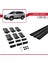 Chevrolet Captiva 2007-2011 Arası ile Uyumlu Fly Model Ara Atkı Tavan Barı Siyah 3 Adet Bar 5