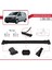 Mercedes Metris (W447) 2014 ve Sonrası ile Uyumlu Fly Model Ara Atkı Tavan Barı Siyah 3