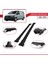 Mercedes Metris (W447) 2014 ve Sonrası ile Uyumlu Fly Model Ara Atkı Tavan Barı Siyah 4