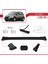Fiat Sedici 2006-2013 Arası ile Uyumlu Fly Model Ara Atkı Tavan Barı Siyah 3 Adet Bar 3