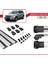 Mercedes Gl Class (X164) 2006-2012 Arası ile Uyumlu Ace-1 Ara Atkı Tavan Barı Gri 3 Adet Bar 5