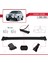 Hyundai Tucson 2004-2009 Arası ile Uyumlu Fly Model Ara Atkı Tavan Barı Siyah 3 Adet Bar 3