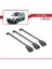 Opel Combo (C) 2001-2011 Arası ile Uyumlu Ace-1 Ara Atkı Tavan Barı Gri 3 Adet Bar 3