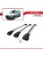 Opel Combo (C) 2001-2011 Arası ile Uyumlu Ace-1 Ara Atkı Tavan Barı Gri 3 Adet Bar 4