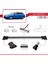 Seat Exeo 3r9 2009-2013 Arası ile Uyumlu Fly Model Ara Atkı Tavan Barı Gri 3