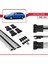 Seat Exeo 3r9 2009-2013 Arası ile Uyumlu Fly Model Ara Atkı Tavan Barı Gri 5