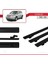 Saturn Vue Opel Antara 2008-2010 Arası ile Uyumlu Basıc Model Ara Atkı Tavan Barı Siyah 3 Adet 3
