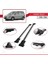 Hyundai Trajet 2000-2008 Arası ile Uyumlu Fly Model Ara Atkı Tavan Barı Gri 4