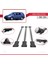 Ford Focus Estate C170 1998-2004 Arası ile Uyumlu Fly Model Ara Atkı Tavan Barı Gri 3 Adet Bar 4