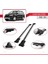 Ssangyong Kyron 2006-2014 Arası ile Uyumlu Fly Model Ara Atkı Tavan Barı Gri 4