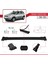 Renault Duster (Hs) 2010-2013 Arası ile Uyumlu Fly Model Ara Atkı Tavan Barı Siyah 3