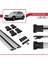 Infiniti QX50 (J50) 2014-2017 Arası ile Uyumlu Fly Model Ara Atkı Tavan Barı Gri 5