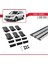 Dodge Journey 2008 ve Sonrası ile Uyumlu Fly Model Ara Atkı Tavan Barı Gri 3 Adet Bar 5