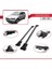 Volvo V50 2004-2012 Arası ile Uyumlu Fly Model Ara Atkı Tavan Barı Gri 4
