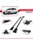 Hyundai Elantra Touring (Fd) 2007-2011 Arası ile Uyumlu Fly Model Ara Atkı Tavan Barı Gri 4