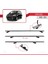 Ford Kuga 2008-2013 Arası ile Uyumlu Basıc Model Ara Atkı Tavan Barı Gri 3 Adet 5