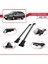 Nissan Primera (W12) 2002-2007 Arası ile Uyumlu Fly Model Ara Atkı Tavan Barı Gri 4