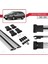 Nissan Primera (W12) 2002-2007 Arası ile Uyumlu Fly Model Ara Atkı Tavan Barı Gri 5