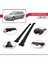 Nissan Primera (W11) 1998-2001 Arası ile Uyumlu Fly Model Ara Atkı Tavan Barı Siyah 4