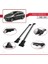 Peugeot 308 Sw (T7) 2008-2013 Arası ile Uyumlu Fly Model Ara Atkı Tavan Barı Gri 4