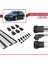 Bmw 5 Serisi (E61) Tourıng 2004-2010 Arası ile Uyumlu Ace-1 Ara Atkı Tavan Barı Gri 3 Adet Bar 5