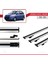 Hyundai Lavita / Matrix (Fc) 2001-2010 Arası ile Uyumlu Basıc Model Ara Atkı Tavan Barı Gri 3 Adet 3