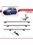 Hyundai Lavita / Matrix (Fc) 2001-2010 Arası ile Uyumlu Basıc Model Ara Atkı Tavan Barı Gri 3 Adet 5