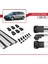 Ford Focus Tourıng 2008-2011 Arası ile Uyumlu Ace-1 Ara Atkı Tavan Barı Gri 3 Adet Bar 5