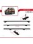 Dacia Duster 2010-2014 Arası ile Uyumlu Basıc Model Ara Atkı Tavan Barı Siyah 3 Adet 5