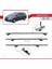 Honda Odyssey 2011-2017 Arası ile Uyumlu Basıc Model Ara Atkı Tavan Barı Gri 3 Adet 5