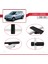 Citroen C-Crosser 2006-2013 Arası ile Uyumlu Basıc Model Ara Atkı Tavan Barı Siyah 3 Adet 4