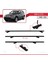 Bmw X5 (E70) 2006-2013 Arası ile Uyumlu Basıc Model Ara Atkı Tavan Barı Siyah 3 Adet 5