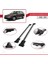 Alfa Romeo 156 Crosswagon (T932) 2000-2007 Arası ile Uyumlu Fly Model Ara Atkı Tavan Barı Gri 4