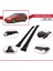 Mazda 6 (Gg1) 2002-2007 Arası ile Uyumlu Fly Model Ara Atkı Tavan Barı Siyah 4