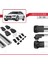 Audi A6 Allroad (C7) 2011-2018 Arası ile Uyumlu Ace-1 Ara Atkı Tavan Barı Gri 5