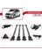 Mercedes Vito (W639) 2003-2010 Arası ile Uyumlu Fly Model Ara Atkı Tavan Barı Gri 4 Adet Bar 4