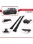 Renault Duster (Hs) 2014-2017 Arası ile Uyumlu Fly Model Ara Atkı Tavan Barı Siyah 4