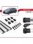 Honda Odyssey 2011-2017 Arası ile Uyumlu Ace-1 Ara Atkı Tavan Barı Gri 3 Adet Bar 5