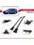 Ford Focus Estate C170 1998-2004 Arası ile Uyumlu Fly Model Ara Atkı Tavan Barı Gri 4